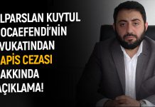 Alparslan Kuytul Hocaefendi'nin Avukatından Hapis Cezası Hakkında Açıklama!