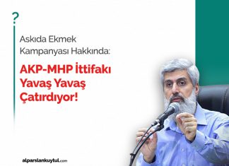 Askıda Ekmek Kampanyası Hakkında:AKP-MHP İttifakı Yavaş Yavaş Çatırdıyor!