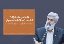 Gelinlik Giymenin Hükmü Nedir?