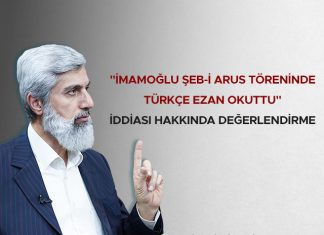 İmamoğlu Şeb-i Arus Töreninde Türkçe Ezan Okuttu İddiası Hakkında